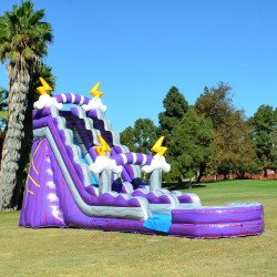 JCX WS19T 01 1654131849 20 Foot Purple Lightning Water Slide