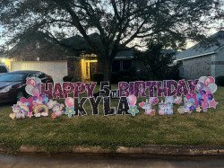 Kyla20birthday 1647825581 Yard Card Greeting - Happy Birthday