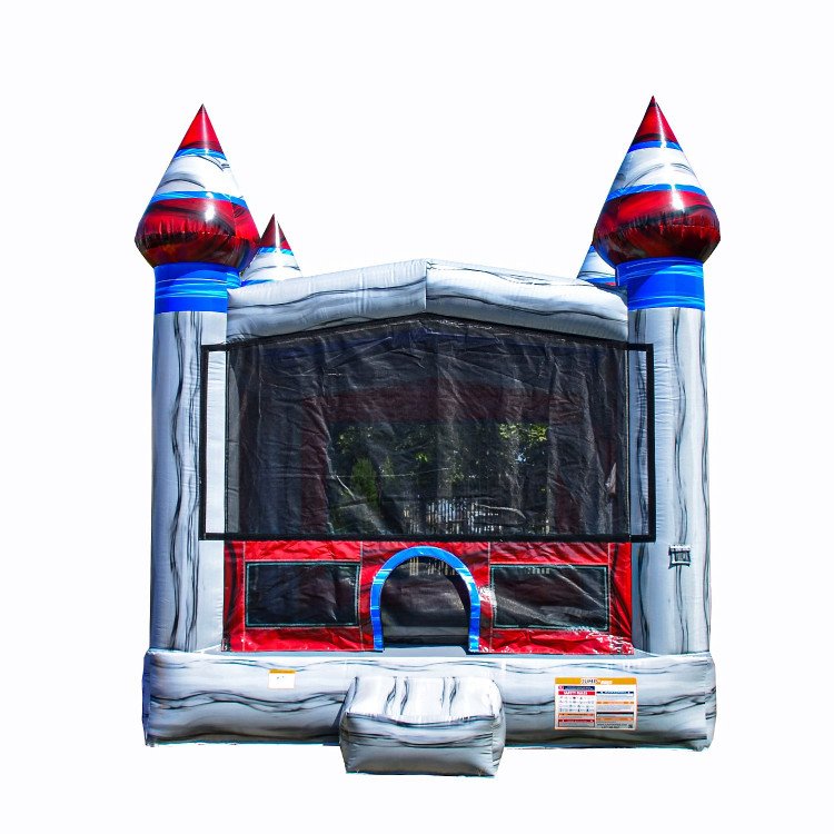 13x13 Silver bullet bounce house