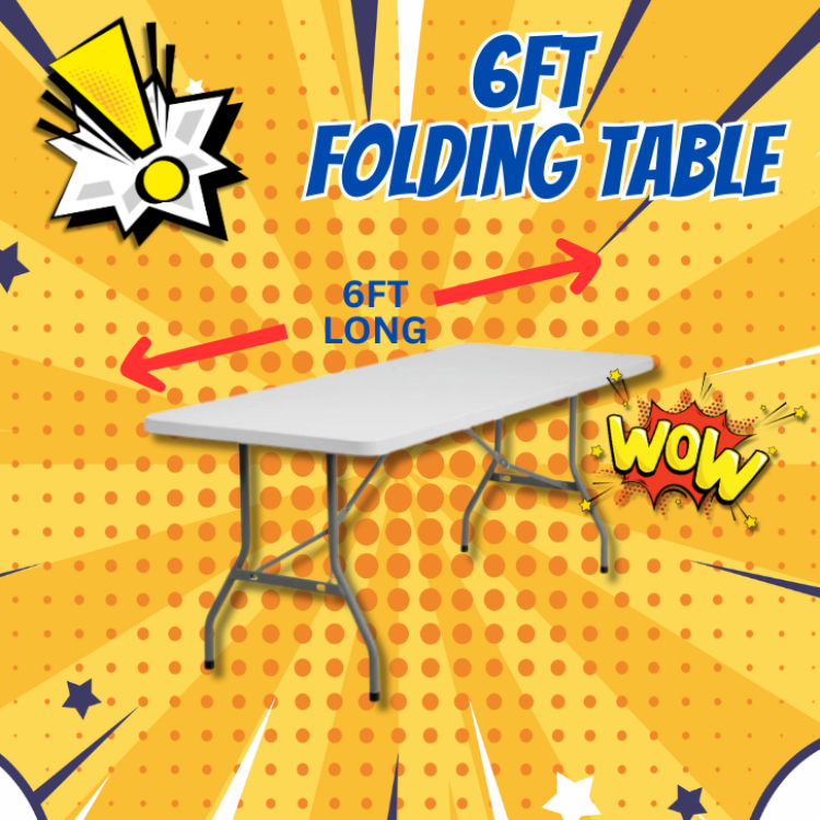 Lifetime folding table